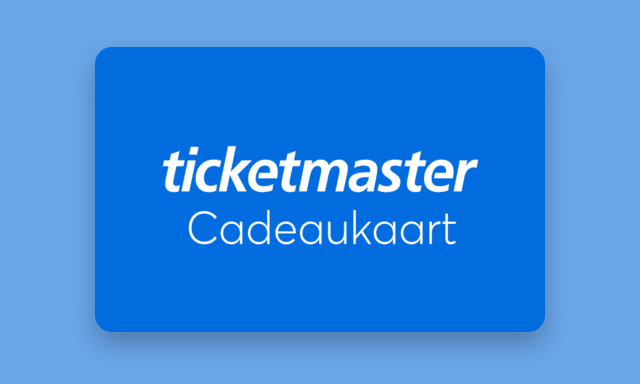 Ticketmaster cadeaukaart